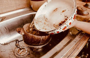 Bowl Water Scoop | Holes in a Bucket | Kids Colander | Mud Kitchen Tools | Coconut