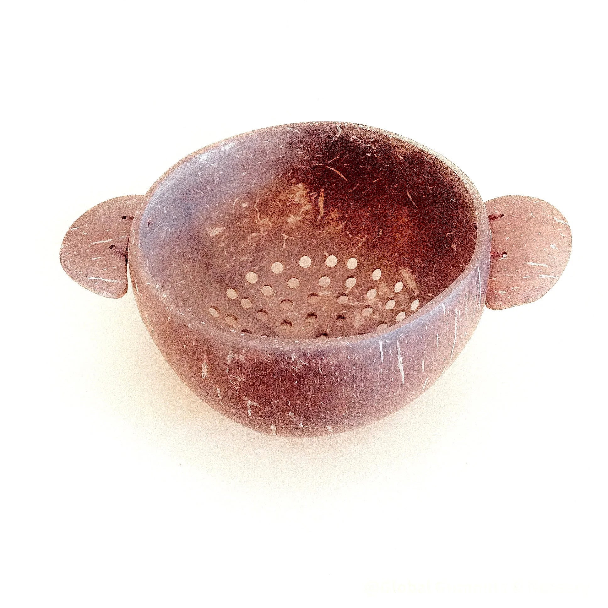 Bowl Water Scoop | Holes in a Bucket | Kids Colander | Mud Kitchen Tools | Coconut