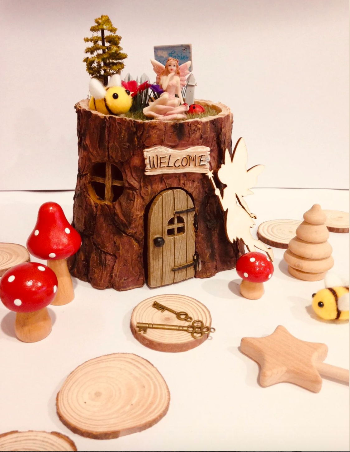 Wooden Slices Sensory Play Small World Play