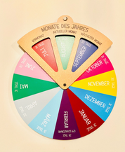 German Calendar Wheel