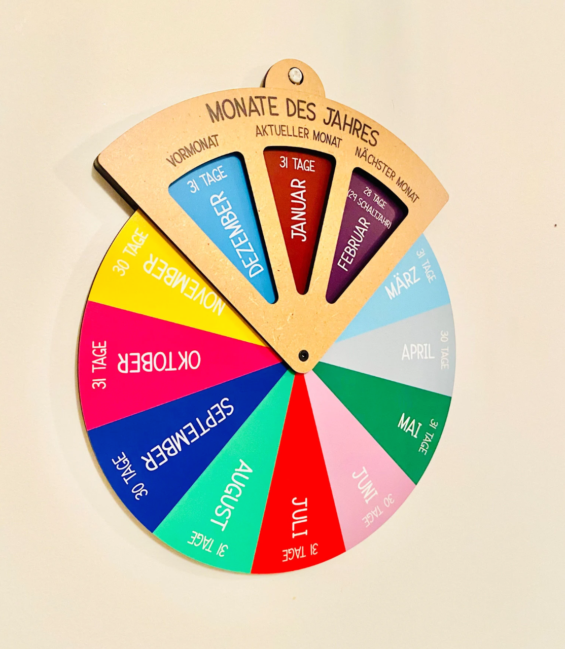 German Calendar Wheel