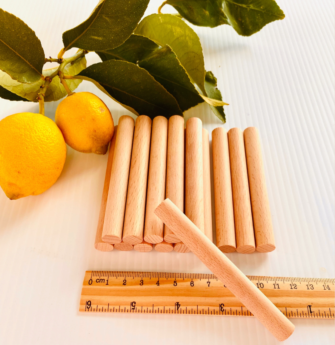 Mini Wooden Playdough Rolling Pins