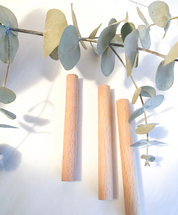Mini Wooden Playdough Rolling Pins