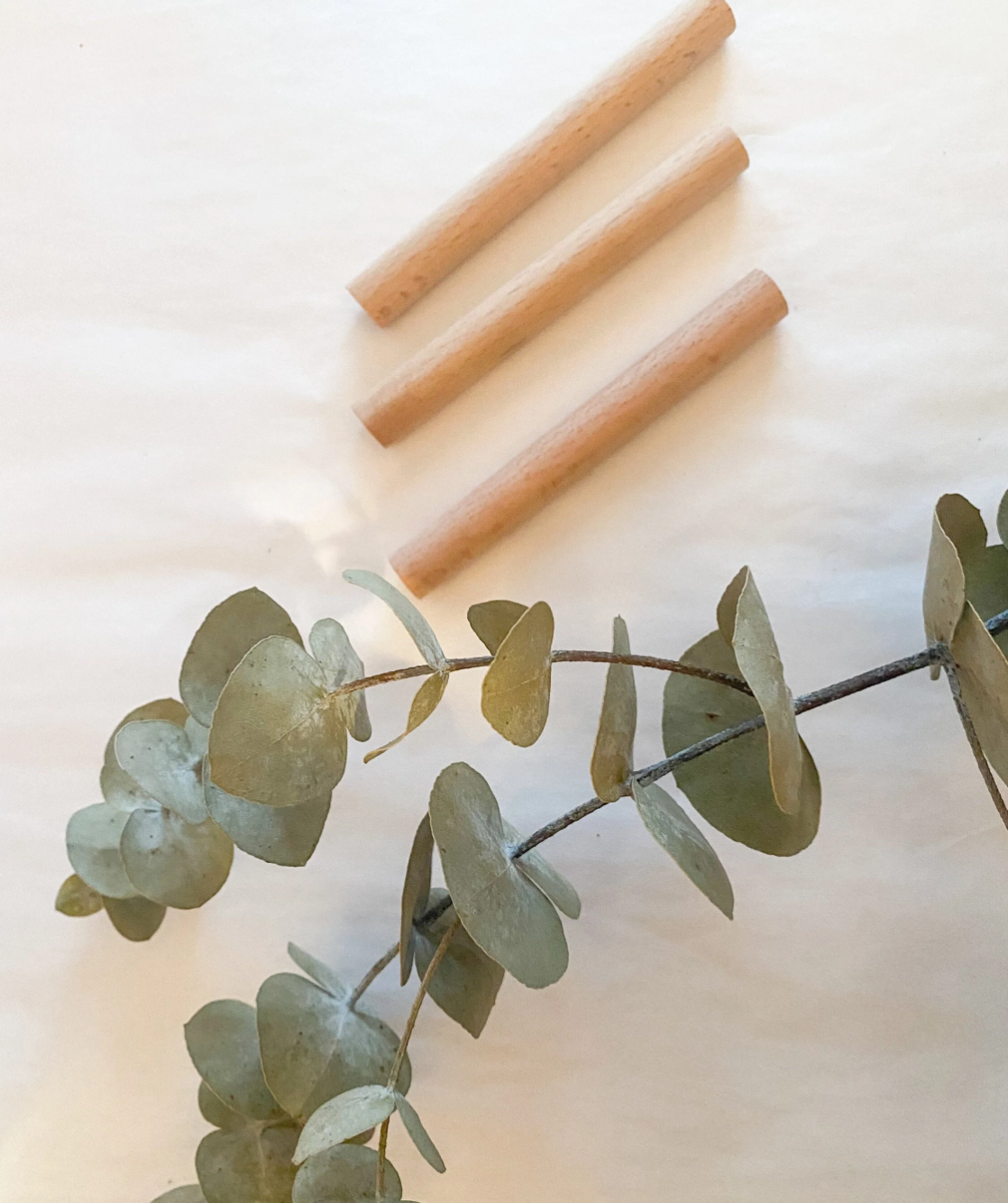 Mini Wooden Playdough Rolling Pins