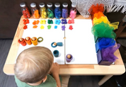 Baby & Toddler Sensory Play Scarves