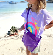 Kids Mesh Bag Shell Collecting