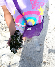 Kids Mesh Bag Shell Collecting