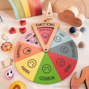 Reloj giratorio DIY: Desbloquea emociones - Herramienta digital para niños