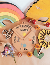 Reloj giratorio DIY - Cuatro Estaciones - Herramienta digital para niños