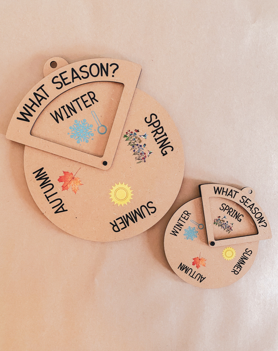 Reloj giratorio DIY - Cuatro Estaciones - Herramienta digital para niños