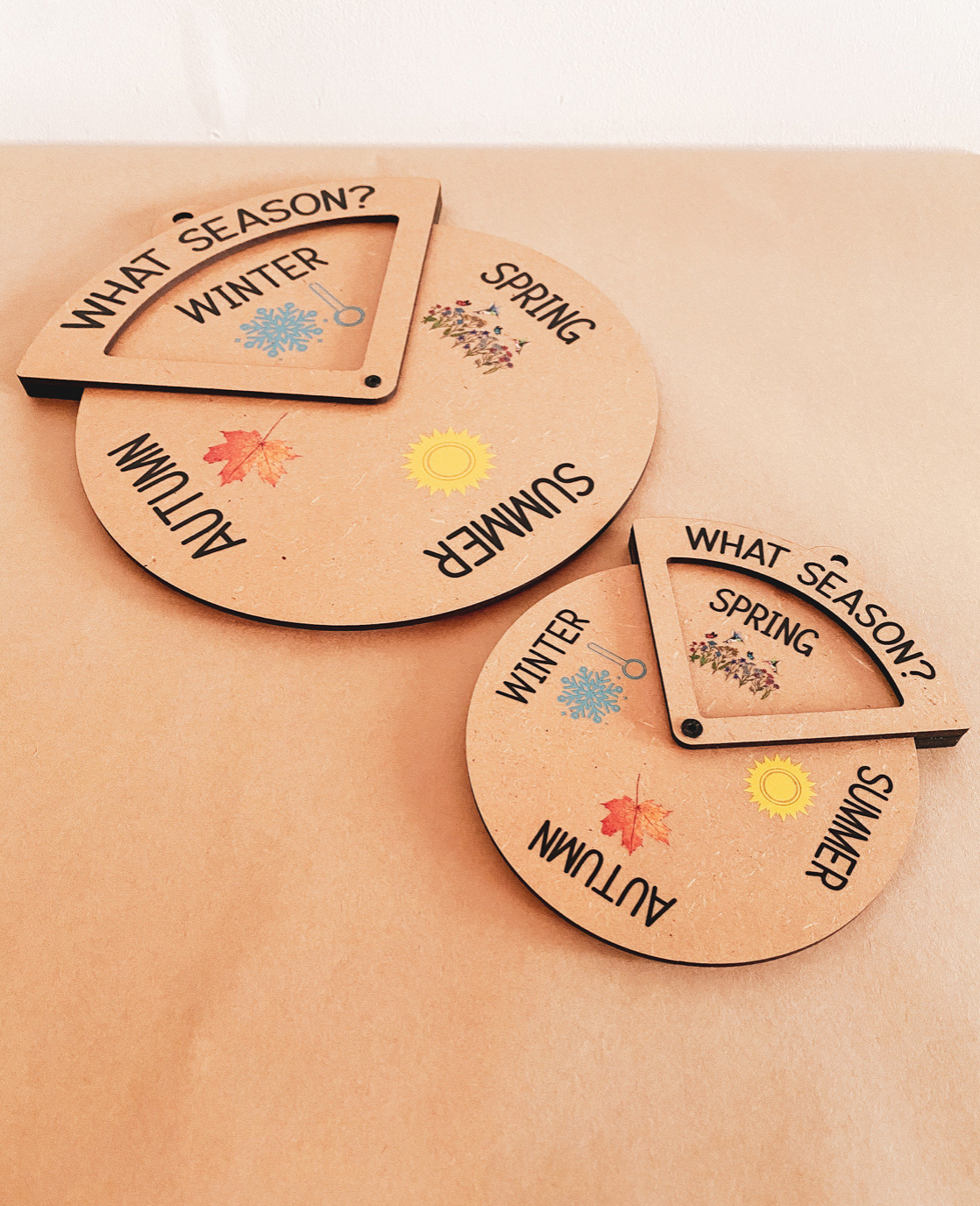 Reloj giratorio DIY - Cuatro Estaciones - Herramienta digital para niños