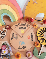 Reloj giratorio DIY - Cuatro Estaciones - Herramienta digital para niños