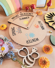Reloj giratorio DIY - Cuatro Estaciones - Herramienta digital para niños