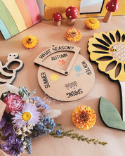 Reloj giratorio DIY - Cuatro Estaciones - Herramienta digital para niños