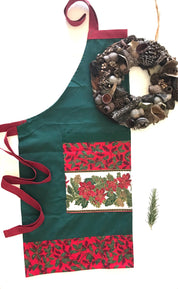 Christmas Aprons – Chef Edition: Festive aprons for kitchen or daycare use during holidays.