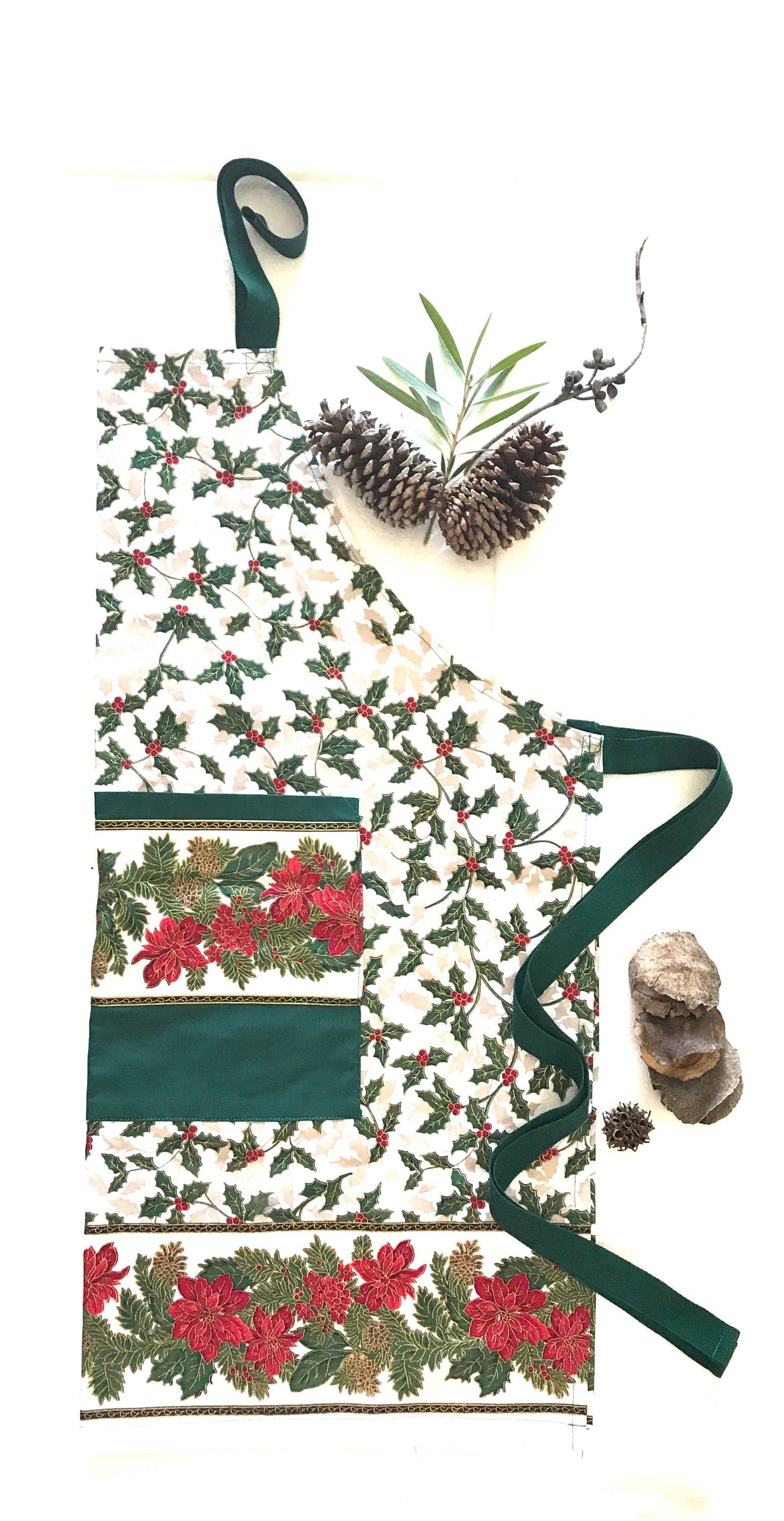Christmas Aprons – Chef Edition: Festive aprons for kitchen or daycare use during holidays.