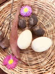 Wooden egg shakers, available individually or as a set of 2, perfect for Easter or musical fun.