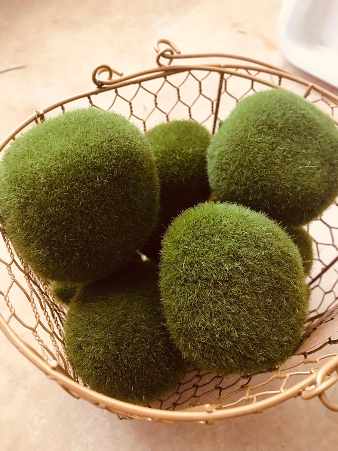 Large green moss rocks, foam-textured decor perfect for creating lush, nature-inspired settings.