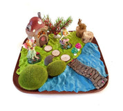 Large green moss rocks, foam-textured decor perfect for creating lush, nature-inspired settings.