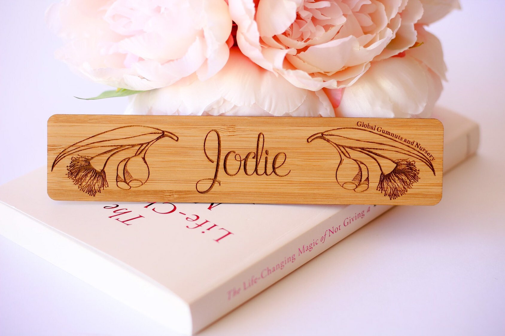 Nanny bookmark, a personalized wooden bookmark for a thoughtful, limited-edition gift.