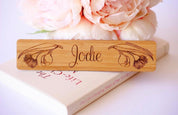 Marque-page Natalie | Marque-pages en bois personnalisés - Cadeaux en édition limitée !