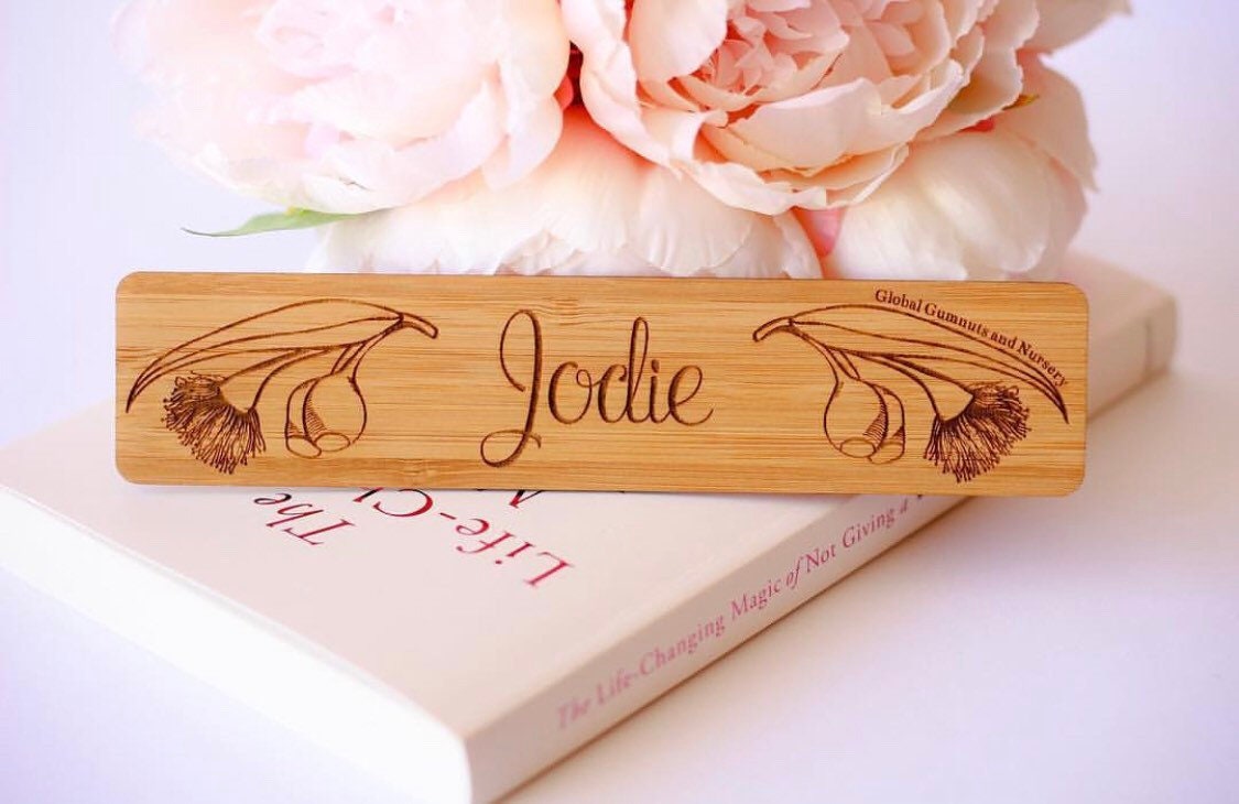 Marque-page Natalie | Marque-pages en bois personnalisés - Cadeaux en édition limitée !