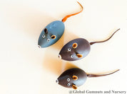 Handmade Mouse: Cute, handcrafted mouse figurine.