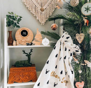 Large 9-Piece Christmas Tree Puzzle: 31cm wooden stacker tree puzzle for seasonal play and decor.