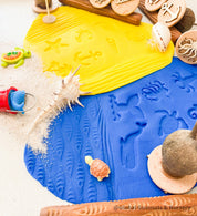 Beach Theme Stamps: Gumnut nature stamps featuring beach themes.