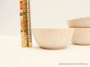 Sorting bowls (set of 3), perfect for organizing or Montessori learning activities.