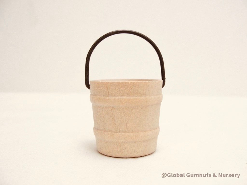 Mini water bucket inspired by "Jack and Jill," perfect for imaginative play or decor.