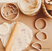 Natural Wooden Rolling Pin: 19.5cm rolling pin for baking or crafting.