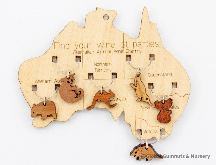 Cute animal wine glass charms, a unique way to personalize glasses at parties and celebrate with style.