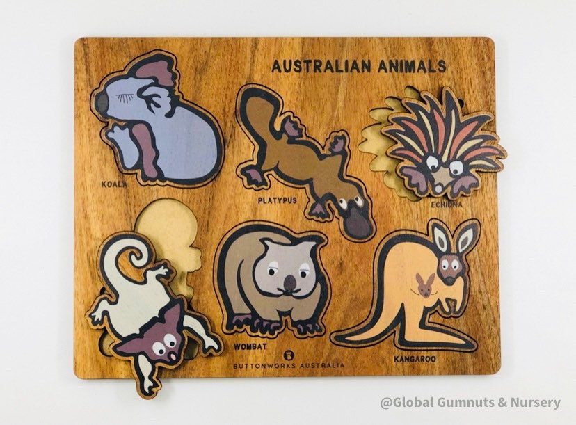 Jolly Australian animal puzzle, an engaging and fun toy for kids while learning about native wildlife.
