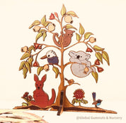 3D gumtree scene featuring a quintessential Australian landscape. Beautifully crafted for decor or imaginative play.
