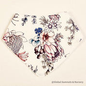 The Native Bunch – Proteas Bib: Handcrafted bib featuring native Australian Proteas design.