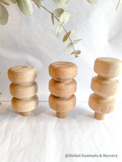 Handmade Forrest Trees - Aneeta’s Design: Custom-designed wooden forest trees.