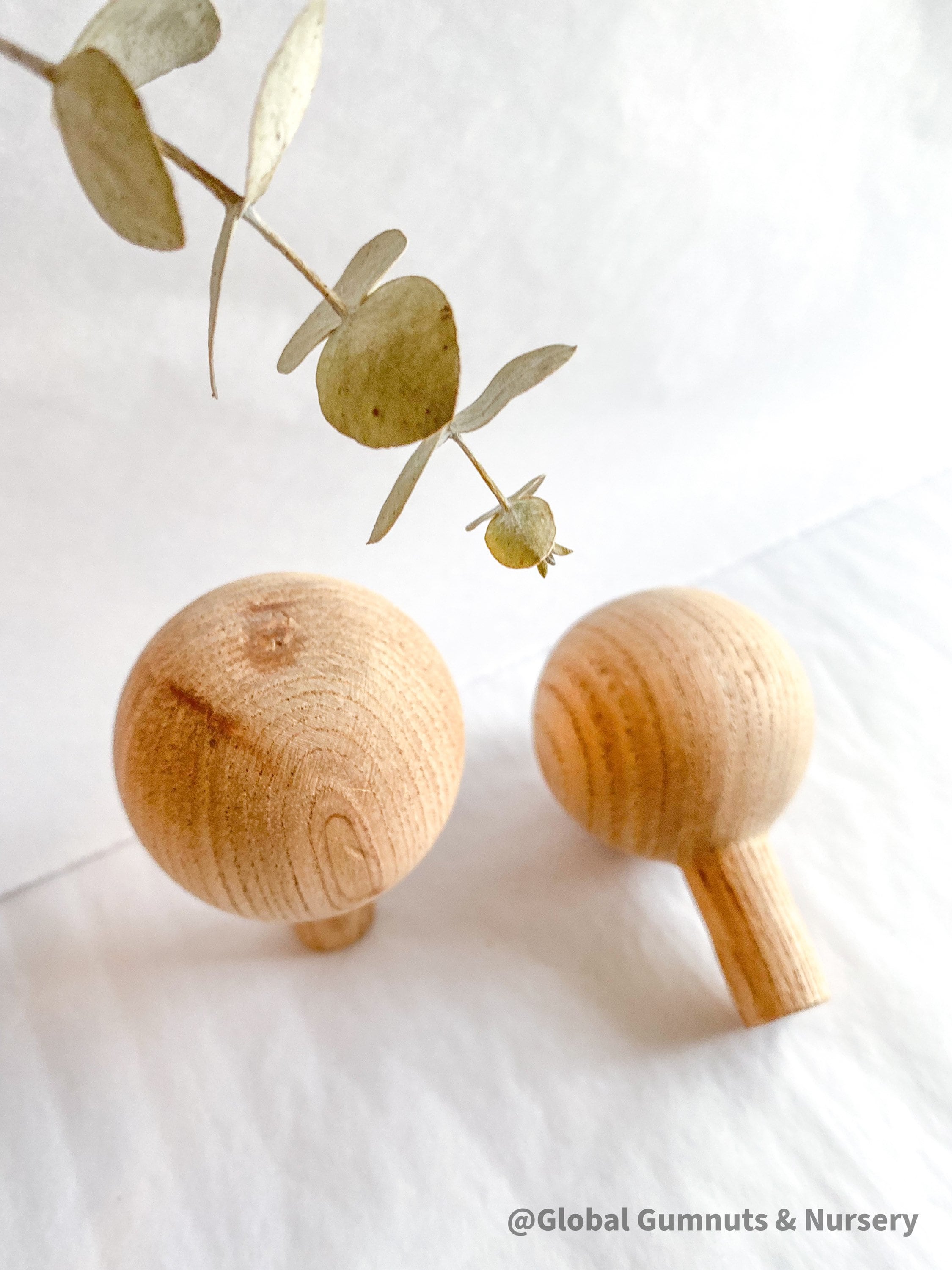 Handmade Wooden Forrest Trees: Set of handcrafted wooden Christmas trees by Emily’s Design.