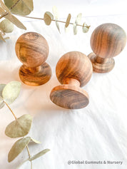 Handmade Wooden Forrest Trees: Set of handcrafted Christmas trees.