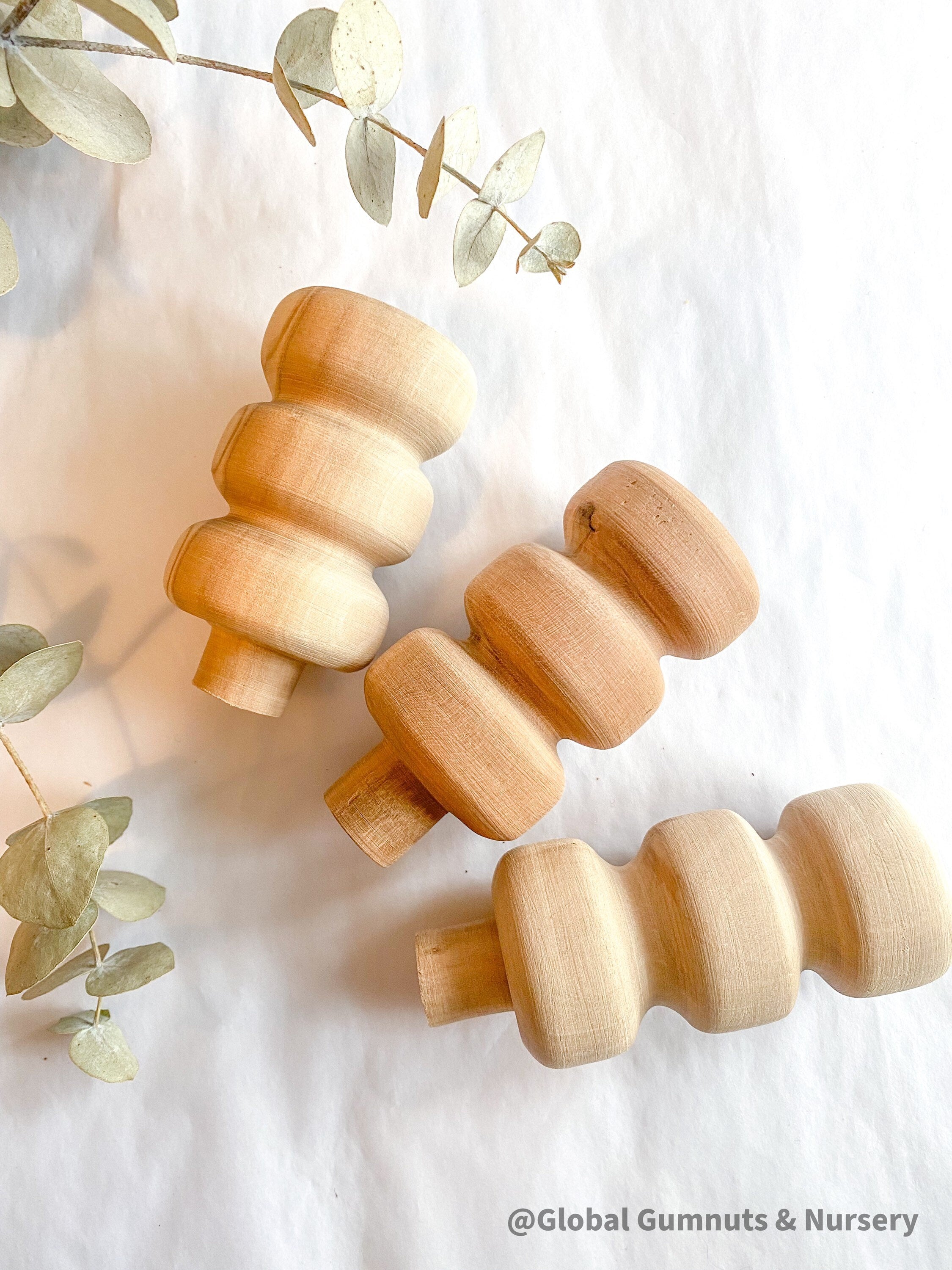 Handmade Forrest Trees - Aneeta’s Design: Custom-designed wooden forest trees.