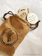 Indigenous Symbols (Birch Wood): NAIDOC Week educational set in natural wood.