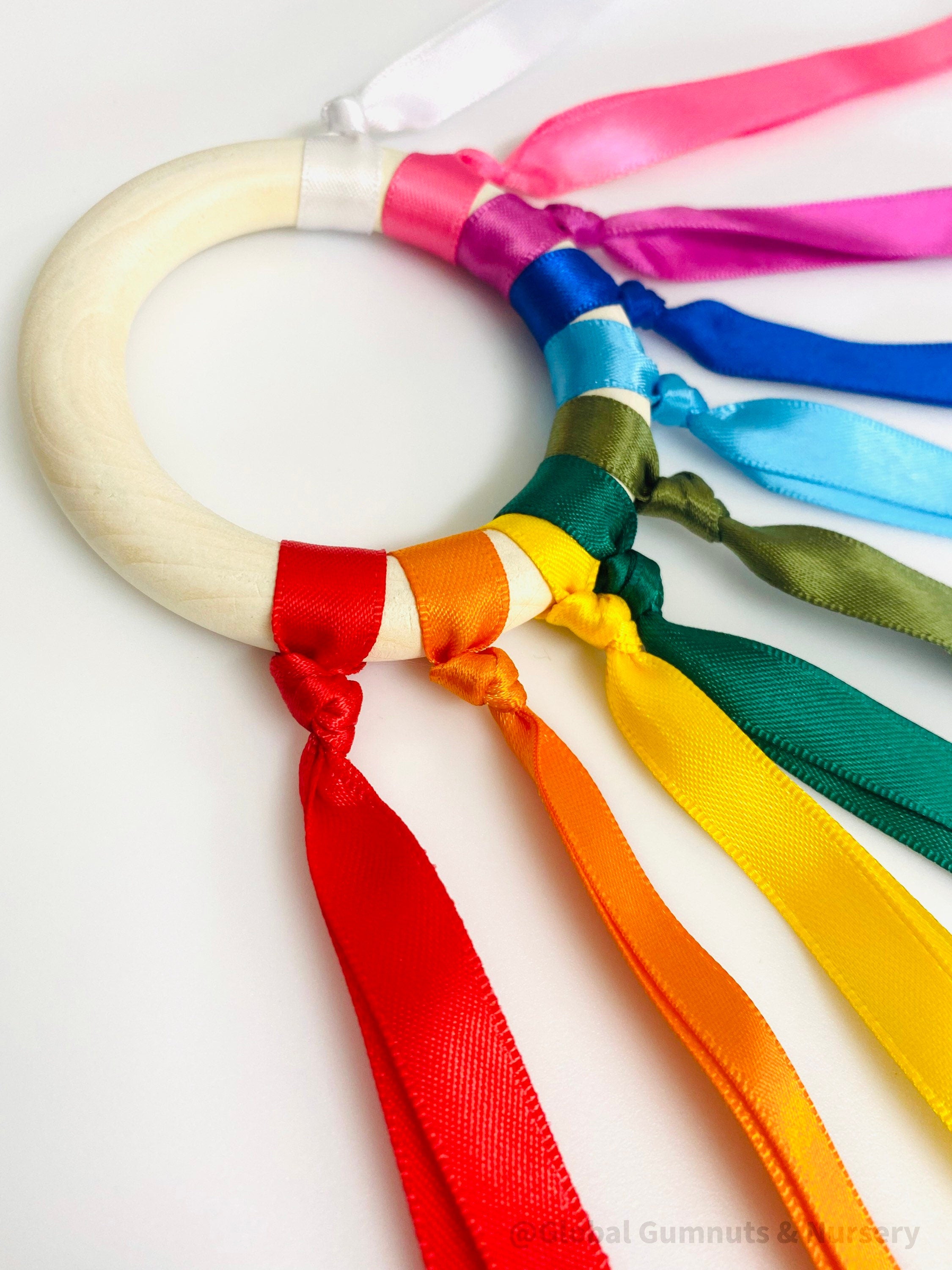 Rainbow Bells – Dancing Ribbons: Musical ribbons with bells for colourful play.
