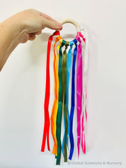 Rainbow Bells – Dancing Ribbons: Musical ribbons with bells for colourful play.