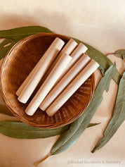 Rodillo de madera infantil 15cm x 2cm