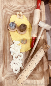 Sensory Starter Kit: Nine-piece sensory tool set in a fun storage bag.
