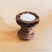 Medium Banksia Tea Light Candle: Natural banksia pod holder for tealight candles.