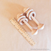 Natural decor item, designed for display or photography purposes only.