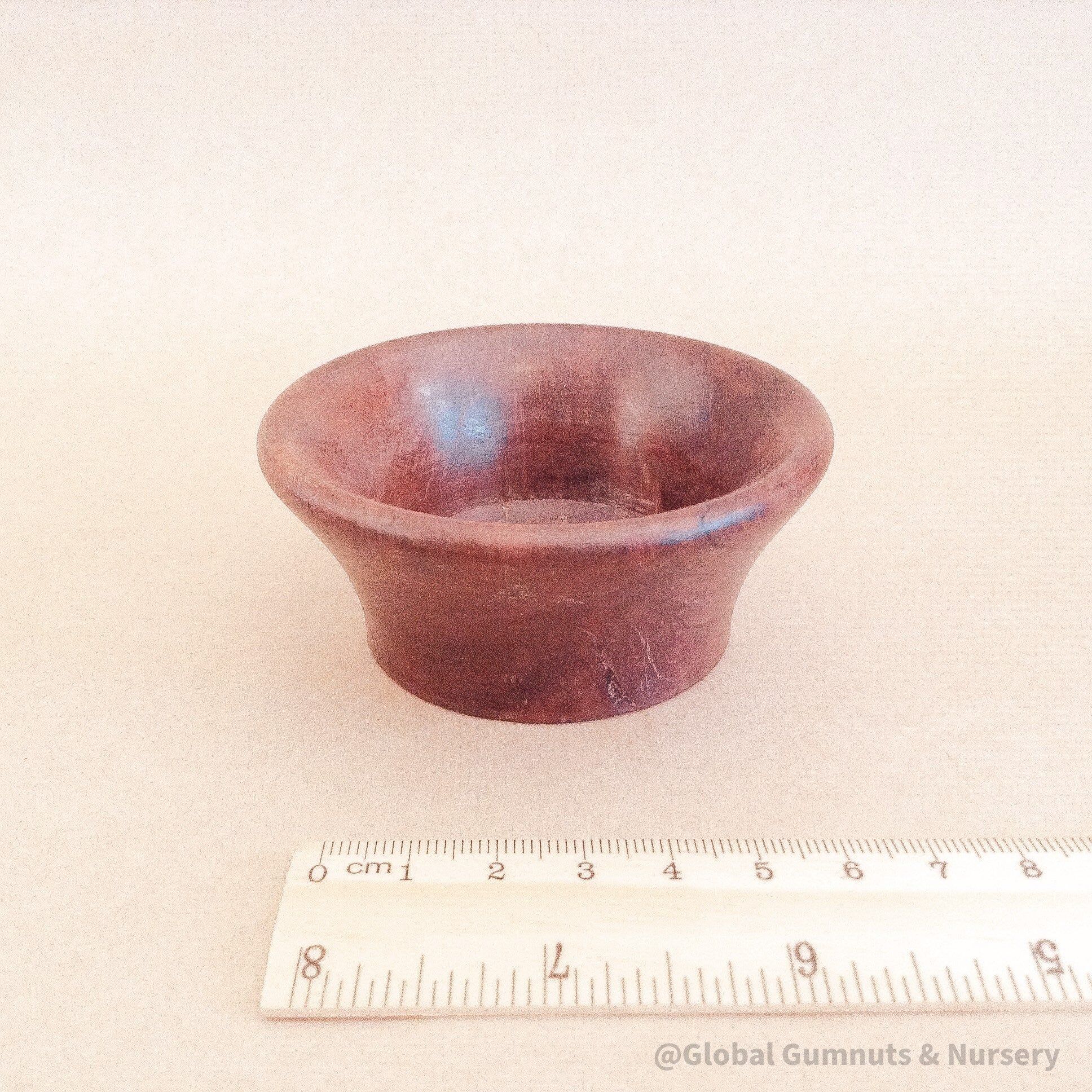 Jarrah Wood Trinket Bowl: Timeless Jarrah wood bowl for jewellery or keepsakes.