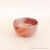 Campfour Laurel Wood Trinket Dish: Rustic charm bowl perfect for small items or display.