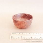 Campfour Laurel Wood Trinket Dish: Rustic charm bowl perfect for small items or display.